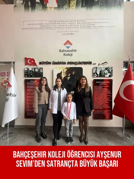 Bahçeşehir Koleji Öğrencisi Ayşenur Sevim’den Satrançta Büyük Başarı