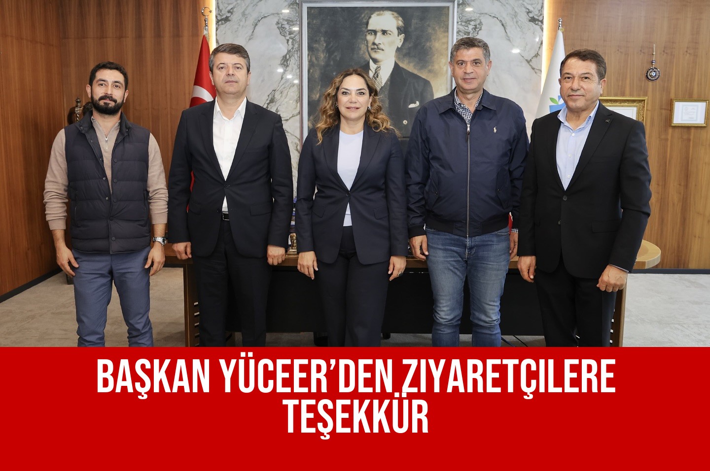 Başkan Yüceer’den Ziyaretçilere Teşekkür