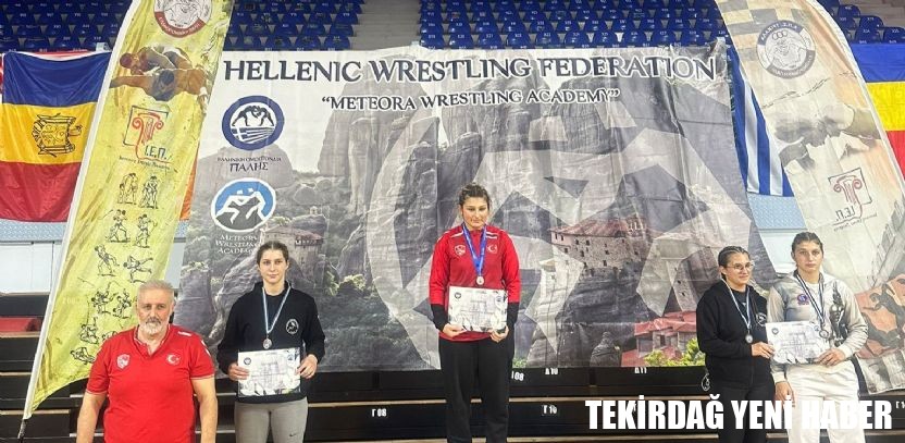 ÇBSK Güreşçisinden Bir Şampiyonluk Daha