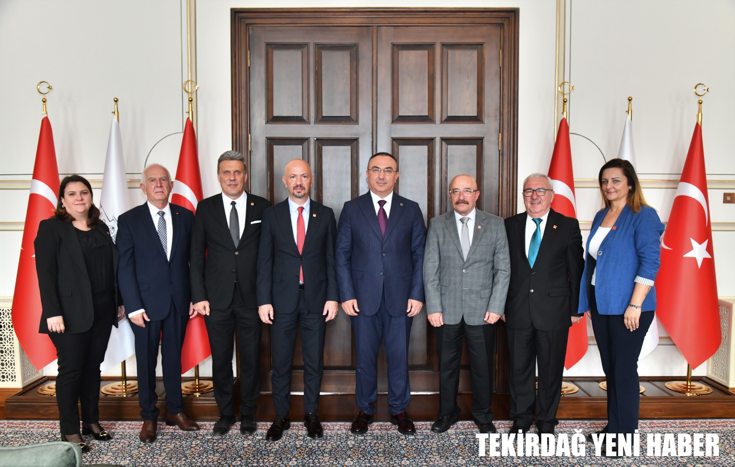 CHP Yeni İl Başkanı Boduç Vali Soytürk’ü Ziyaret Etti