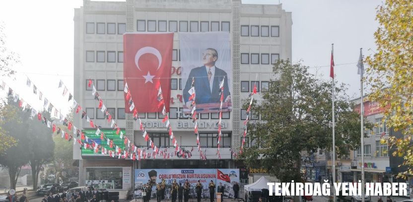Çorlu`nun Kurtuluşunun 103. Yılı Coşkuyla Kutlandı