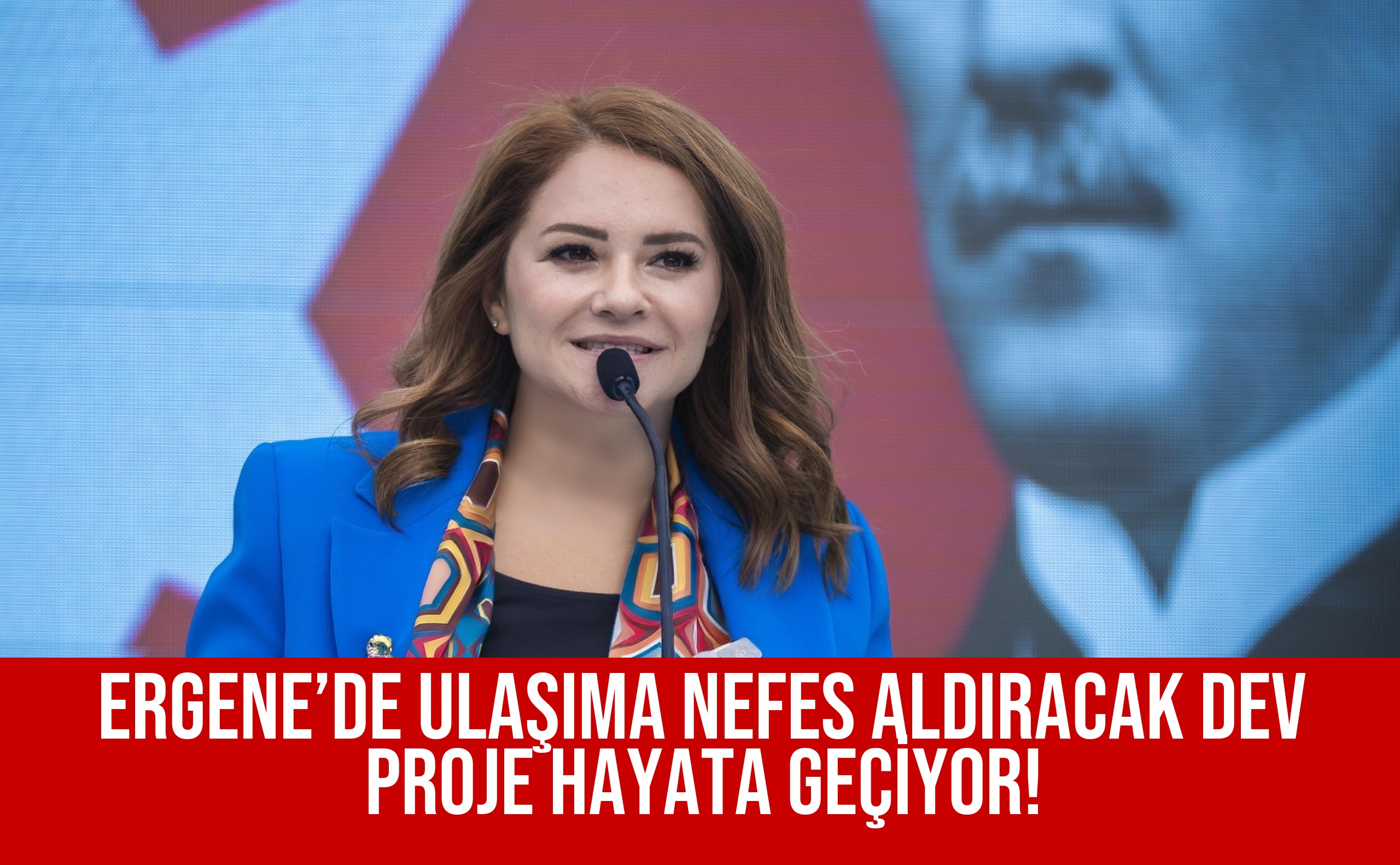 ERGENE’DE ULAŞIMA NEFES ALDIRACAK DEV PROJE HAYATA GEÇİYOR!