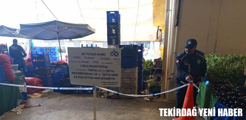 Kurallara Uymayan Pazarcı Esnafına Ceza