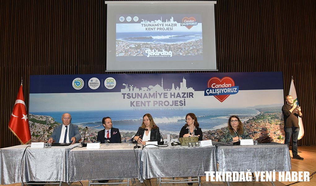TEKİRDAĞ, TSUNAMİYE HAZIR KENT OLUYOR