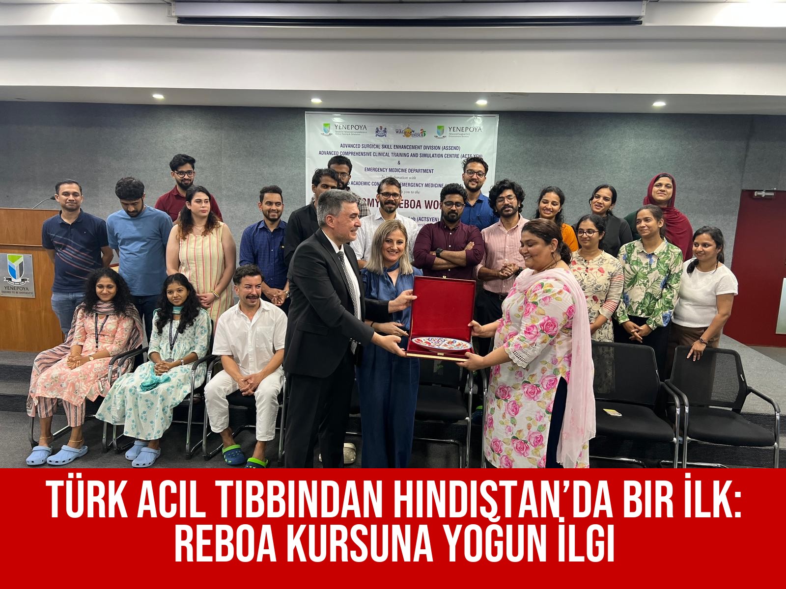 Türk Acil Tıbbından Hindistan’da Bir İlk: REBOA Kursuna Yoğun İlgi