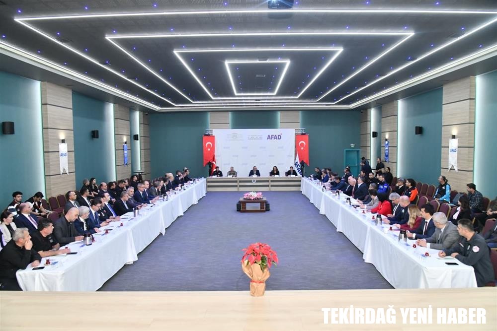 “Uluslararası Afet Tatbikatı 2025 Ana Planlama Toplantısı” Gerçekleştirildi