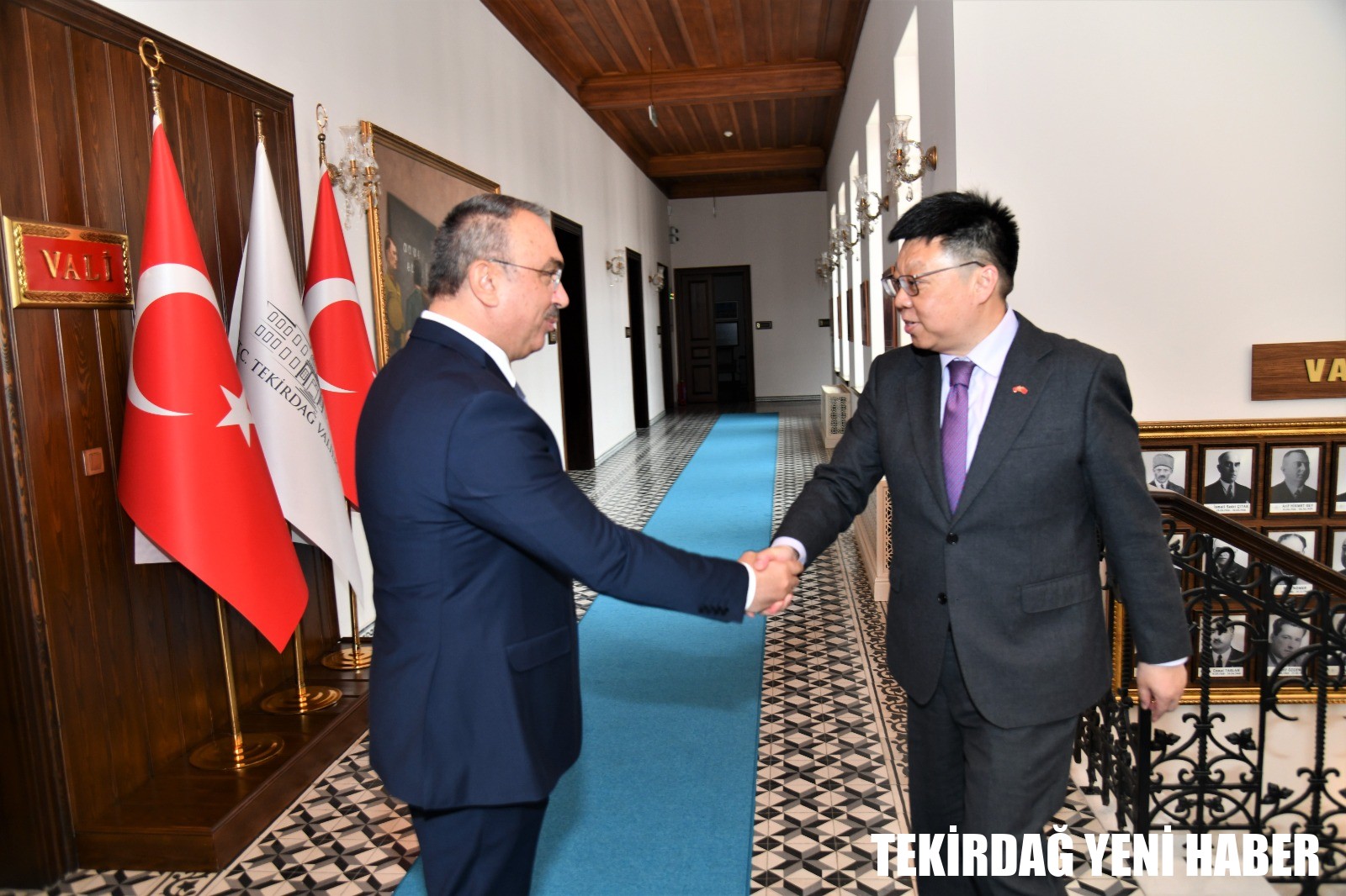 Çin Halk Cumhuriyeti İstanbul Başkonsolosu Xiaodong Vali Soytürk’ü Ziyaret Etti