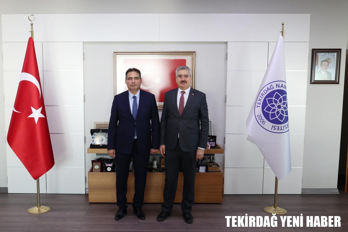 KIRKLARELİ CUMHURİYET BAŞSAVCISINDAN REKTÖRÜMÜZE ZİYARET