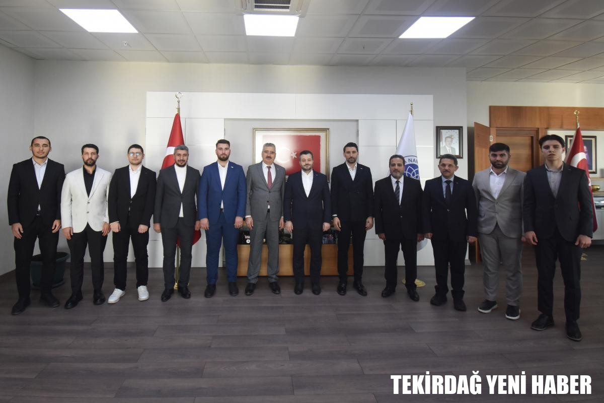 ÖNDER GENEL BAŞKANI CEYLAN, REKTÖR ŞAHİN’İ ZİYARET ETTİ
