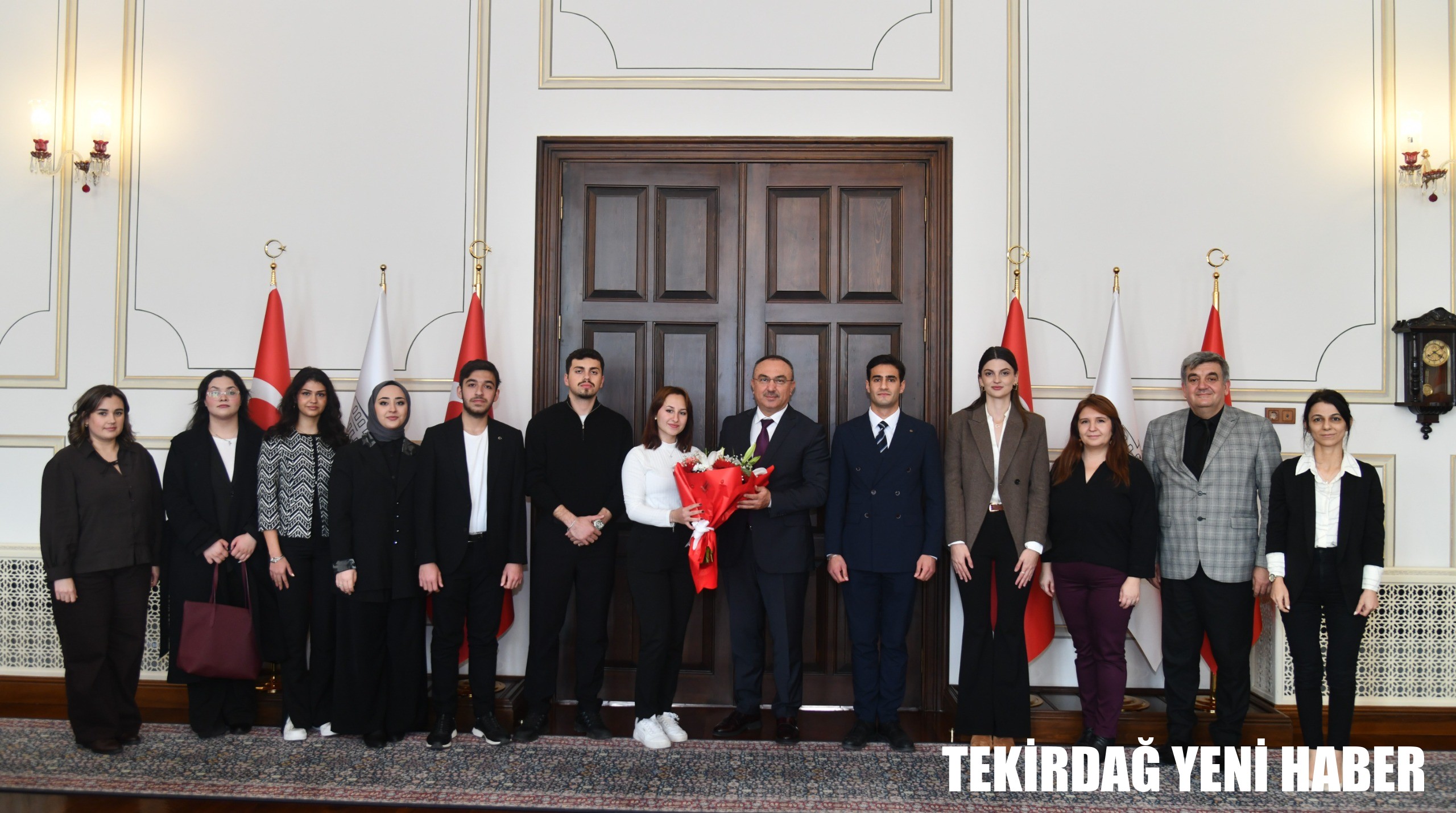 Tekirdağ Namık Kemal Üniversitesi Siyaset Bilimi ve Kamu Yönetimi Topluluğu Üyelerini Kabul Etti