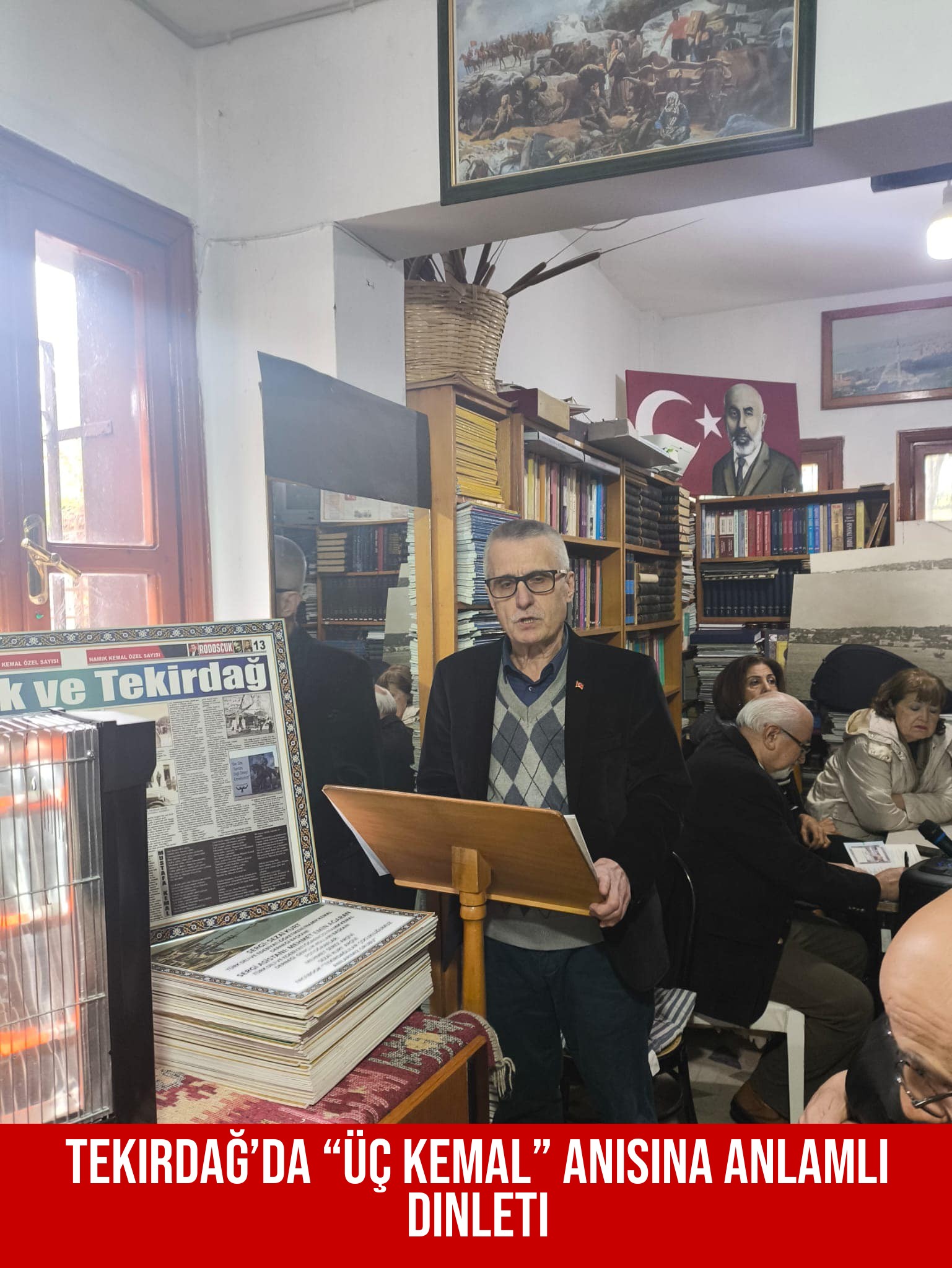 Tekirdağ’da “Üç Kemal” Anısına Anlamlı Dinleti