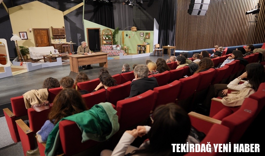 TEKİRDAĞLI TİYATROSEVERLER TİYATRO ATÖLYESİNDE BULUŞTU