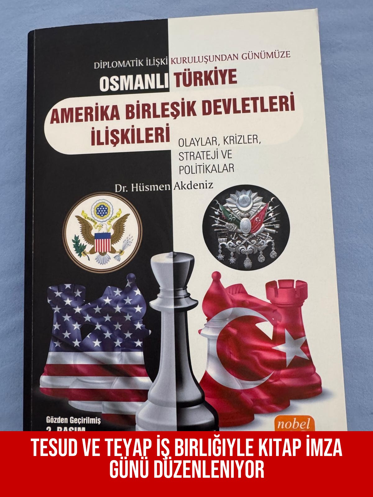 TESUD ve TEYAP İş Birliğiyle Kitap İmza Günü Düzenleniyor