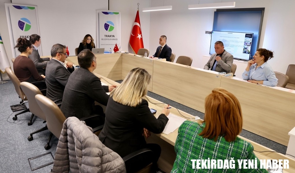 TRAKYA BELEDİYELER BİRLİĞİ ARALIK AYI ENCÜMEN TOPLANTISI GERÇEKLEŞTİRİLDİ