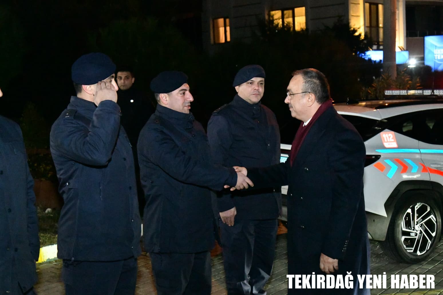 Vali Soytürk 2025 Yılının Son Gününde Görevi Başında Bulunan Jandarmaları Ziyaret Etti
