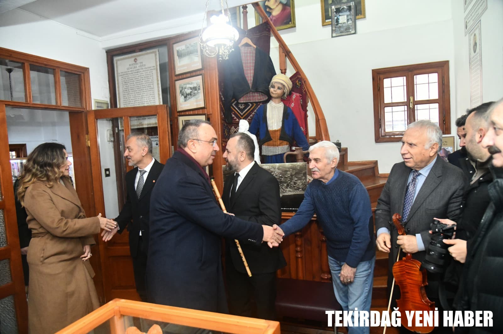 Vali Soytürk Namık Kemal Evi’ni Ziyaret Etti