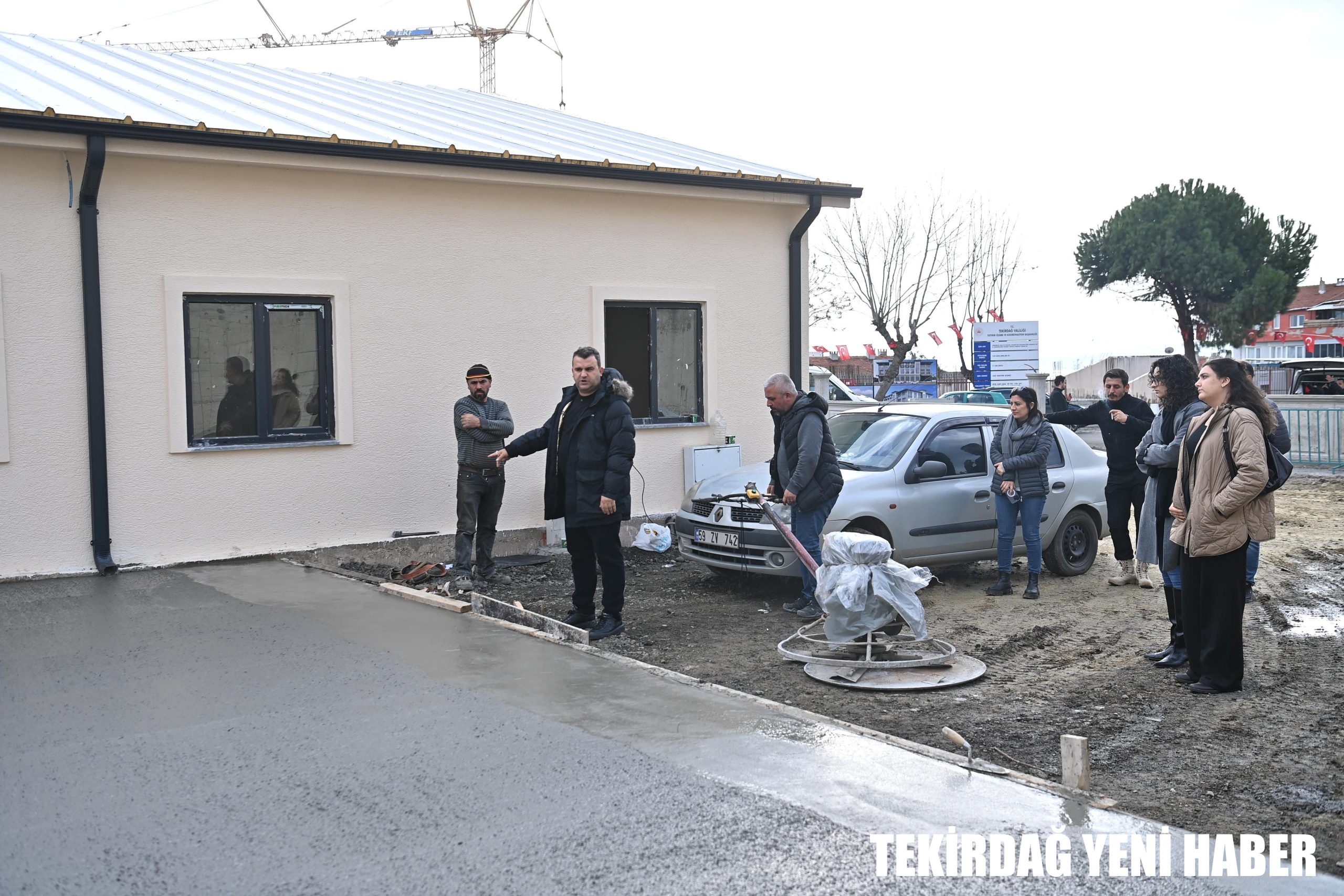 Başkan Nallar Çiftlikönü Çocuk Etkinlik Merkezinde İncelemelerde Bulundu
