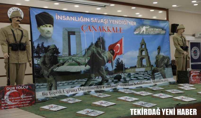 Çanakkale Ruhu Şarköy’de Yaşatılıyor