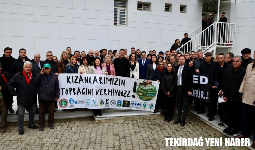 CANDAN BAŞKAN: “BU TESİSE TEKİRDAĞ’DA GEÇİT YOK”