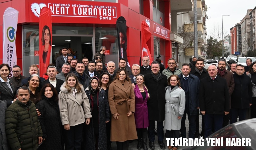 CANDAN BAŞKAN’DAN ÇORLU’DA RAYLI SİSTEM MÜJDESİ