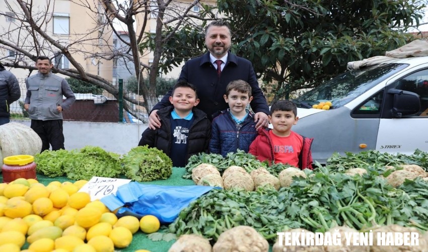 Emeğin ve bereketin buluştuğu Salı Pazarı’ndayız.