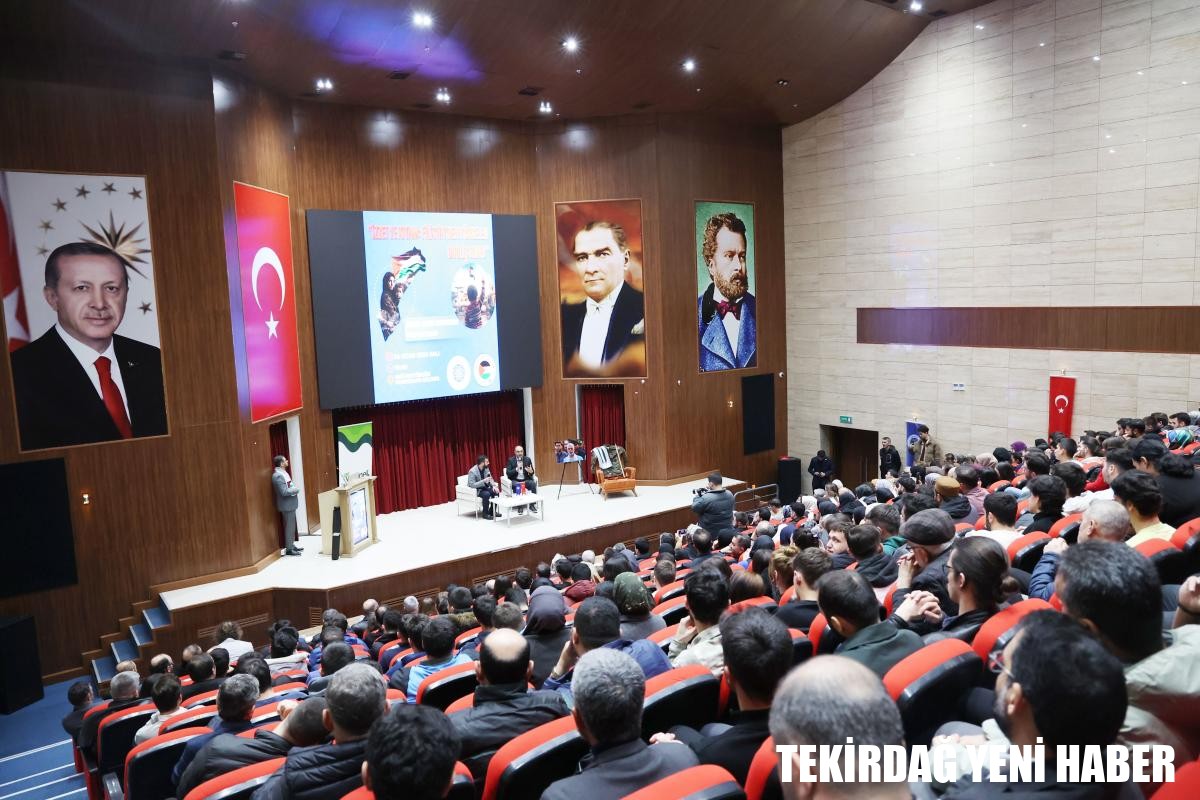 Filistin’in Diriliş Ruhu Tekirdağ’da Yankılandı: “İzzet ve Kıyam”