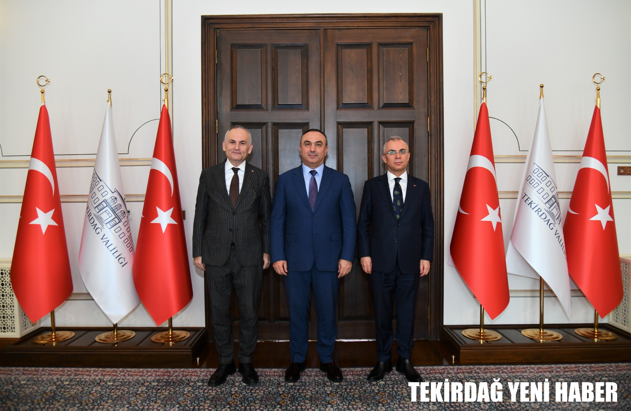 Gaziosmanpaşa ve Maltepe Kaymakamları Vali Soytürk’ü Ziyaret Etti