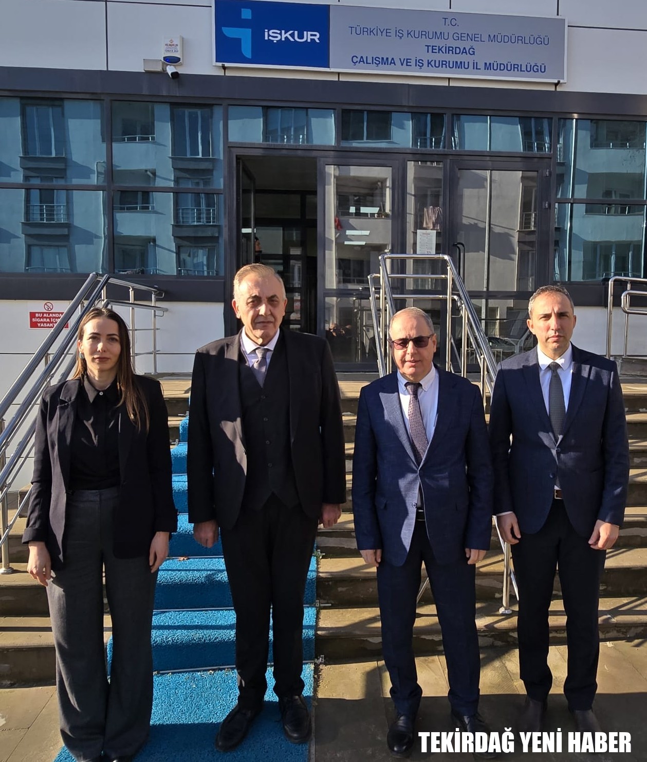 Kaymakamı  Mahmut Nedim TUNÇER, Tekirdağ Çalışma ve İş Kurumu İl Müdürü Yaşar ESEN’i ziyaret etti
