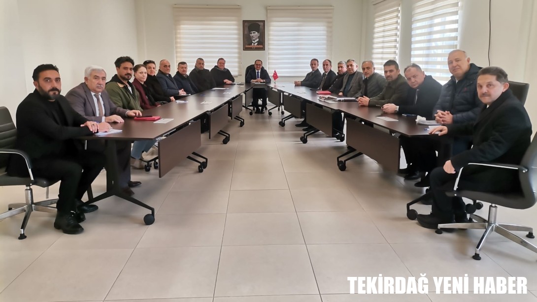 Ortaöğretim Kurumları Müdürler Kurulu Toplantısı Düzenlendi