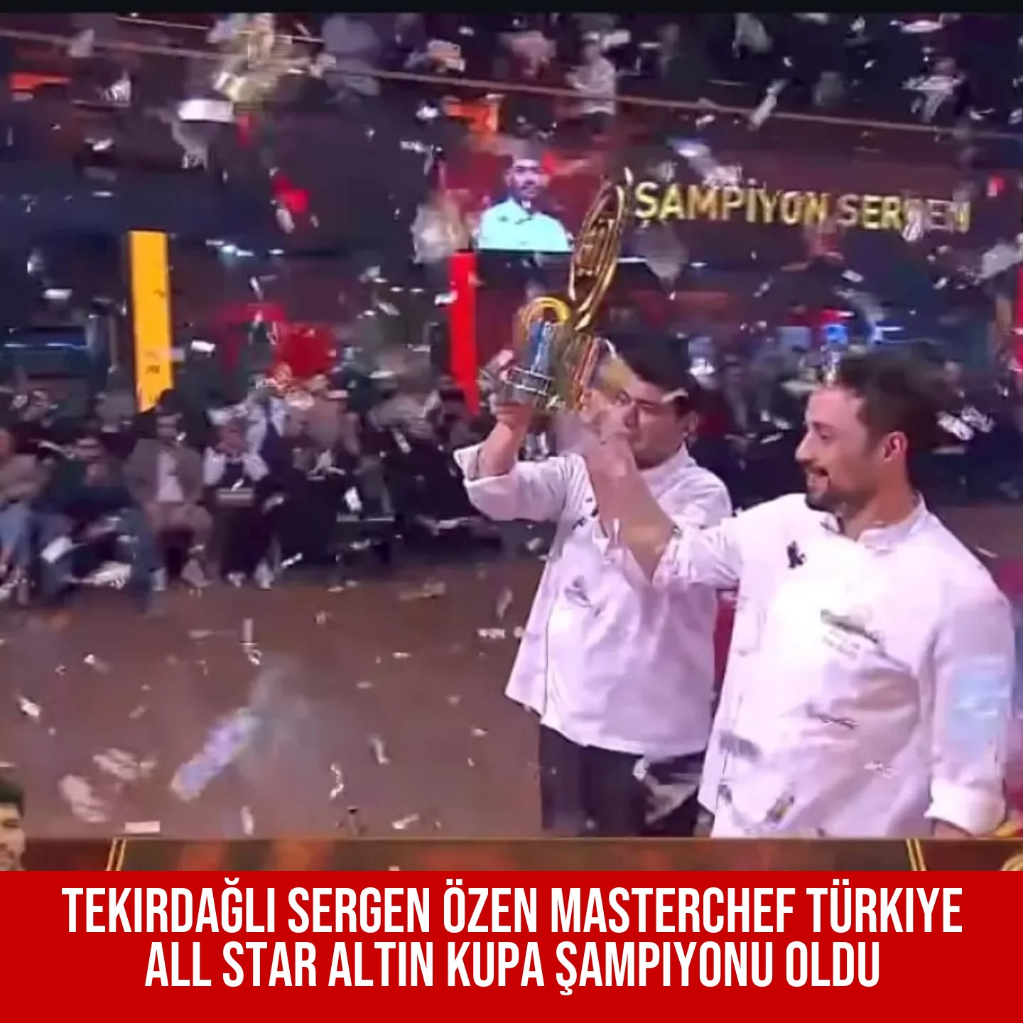 Tekirdağlı Sergen Özen MasterChef Türkiye All Star Altın Kupa Şampiyonu Oldu