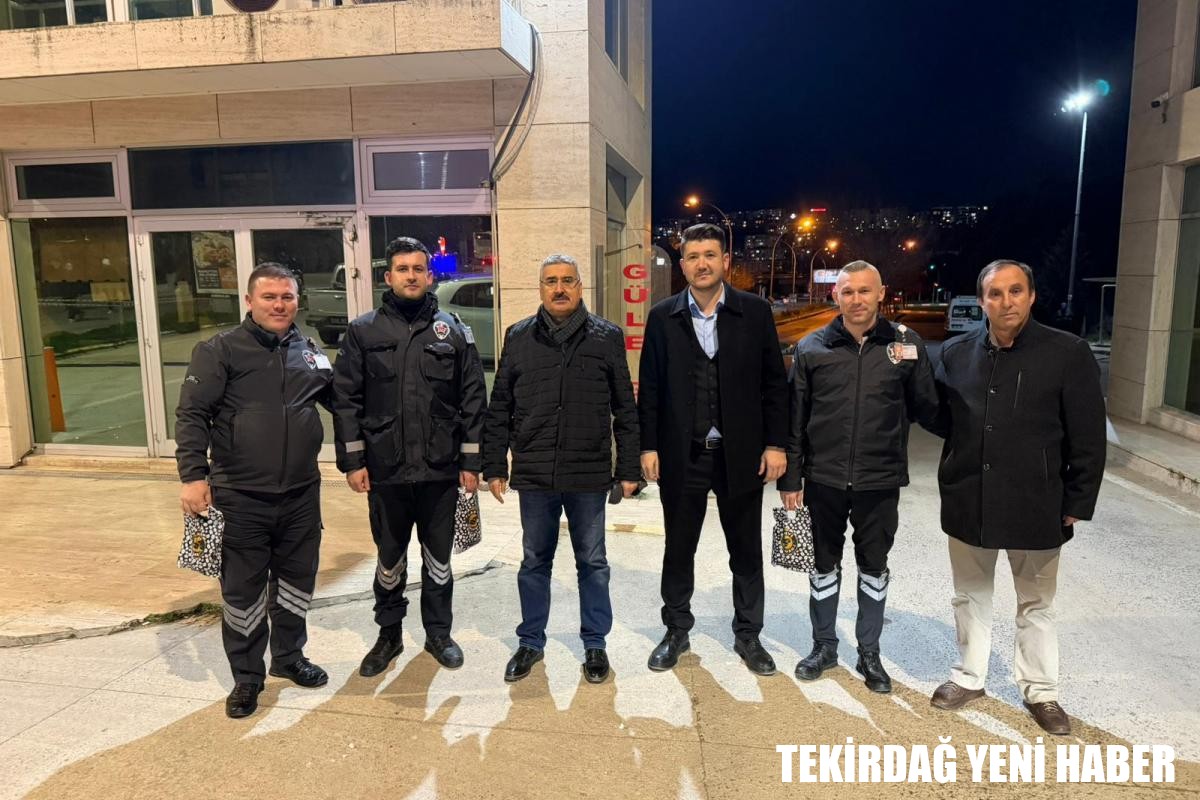 TNKÜ’de Yeni Yıl Mesaisi: Rektör Şahin’den Personel ve Hastalara Moral Ziyareti