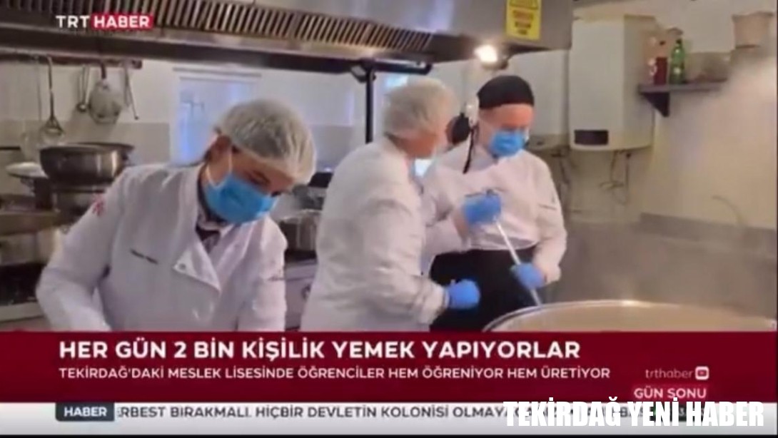 Türkiye Yüzyılı Maarif Modeli Kapsamında İlçemiz Süleymanpaşa Turizm Mesleki ve Teknik Anadolu Lisesi Yiyecek ve İçecek Hizmetleri Bölümü Öğrencileri, Mesleklerini Uygulayarak Öğrenme İmkanı Buluyor.