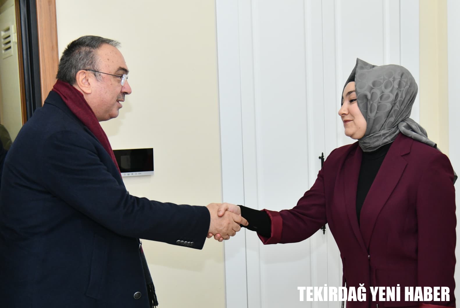 Vali Soytürk Şehit Kızını Ziyaret Etti