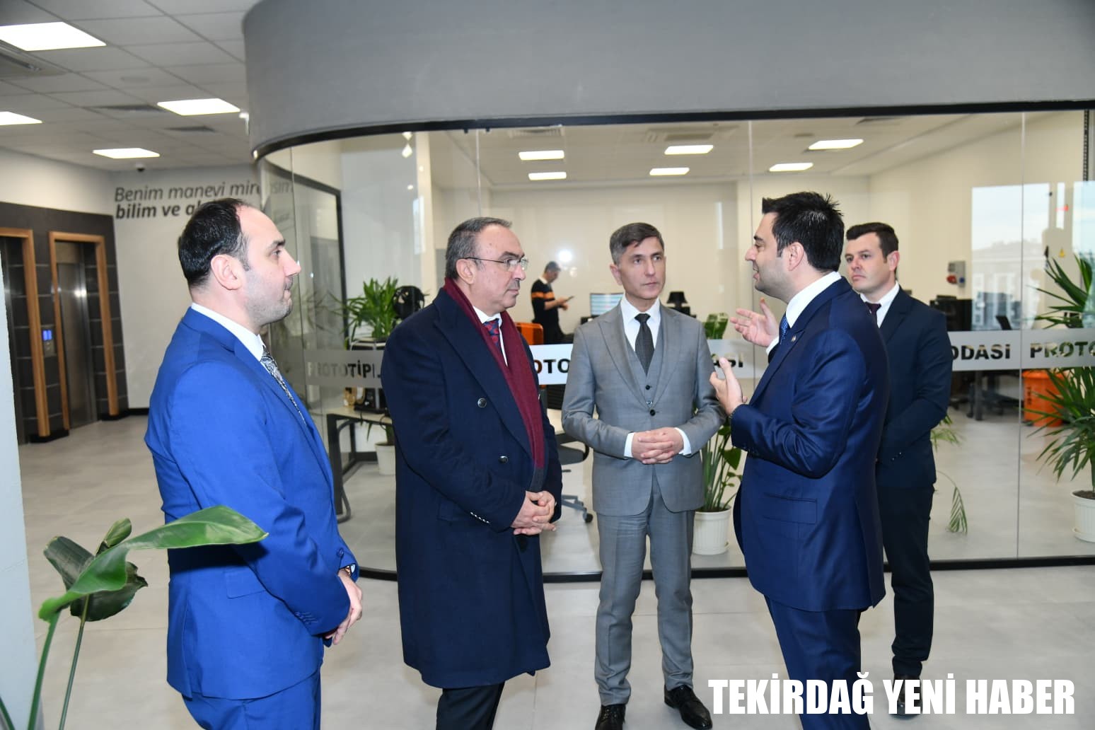 Vali Soytürk TEKMER’İ Ziyaret Etti