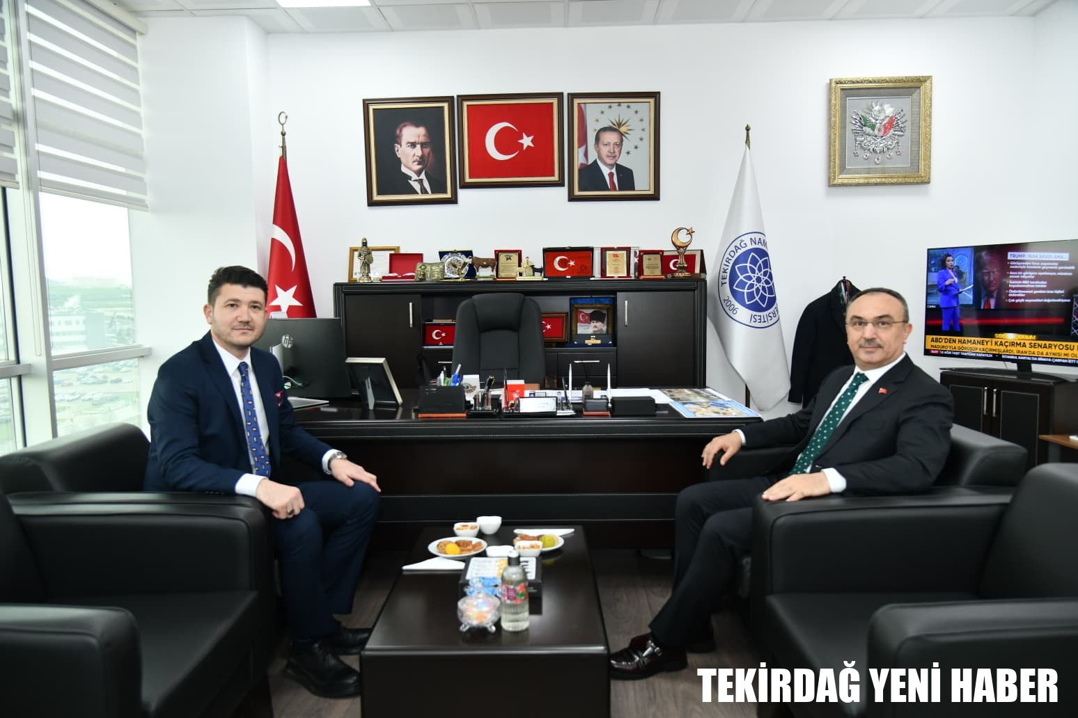 Vali Soytürk’ten Genel Sekreter Gökhan Saygı’ya İade-i Ziyarette Bulundu