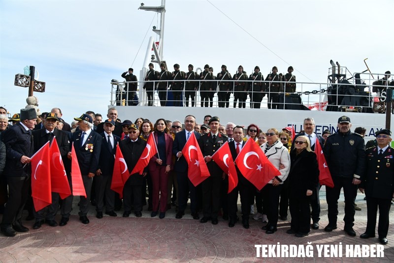 57.Piyade Alayı’nın Tekirdağ’dan Çanakkale’ye Uğurlanışı Münasebetiyle Program Düzenlendi
