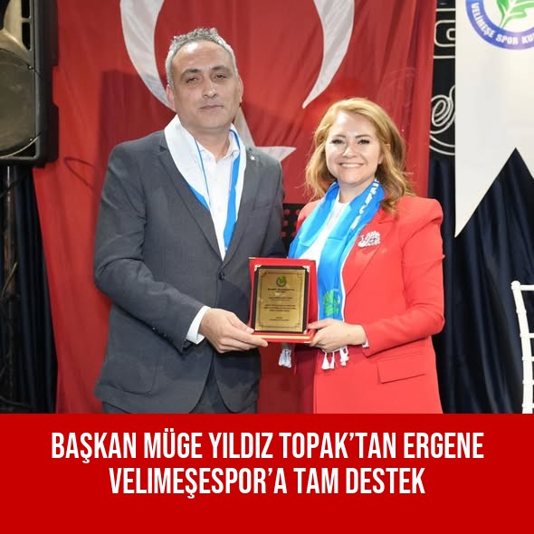 Başkan Müge Yıldız Topak’tan Ergene Velimeşespor’a Tam Destek