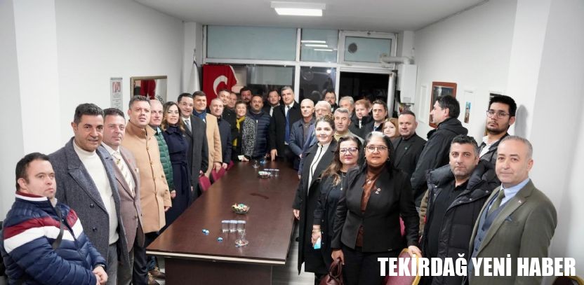 Başkanlardan Çorlu Muhtarlar Derneği`ne Anlamlı Ziyaret