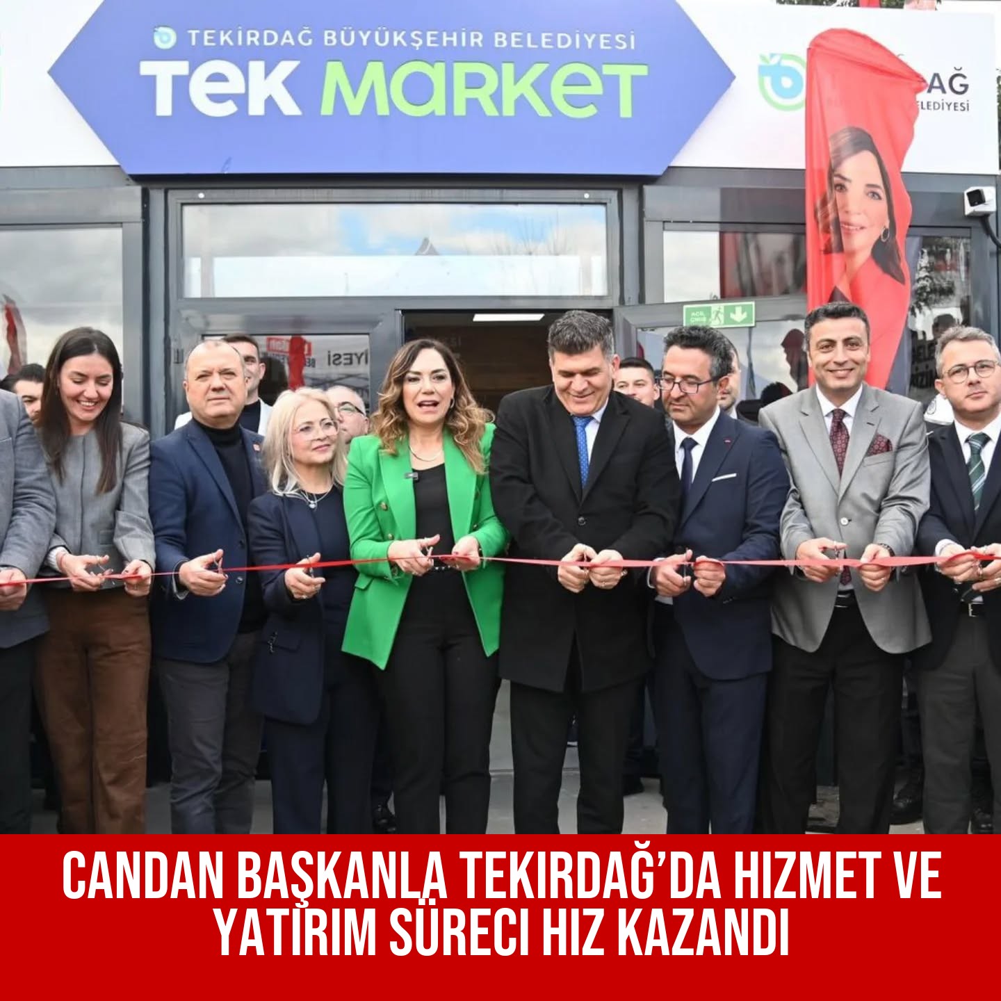 Candan Başkanla Tekirdağ’da Hizmet Ve Yatırım Süreci Hız Kazandı