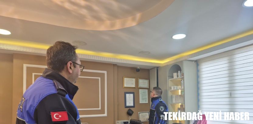 Çorlu Belediyesinden Güzellik Salonlarına Denetim