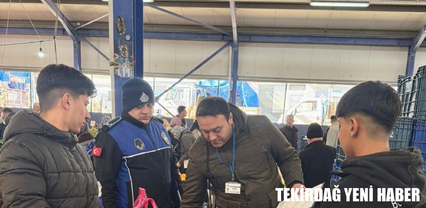 Çorlu`da Pazar Yerlerinde Sıkı Denetim