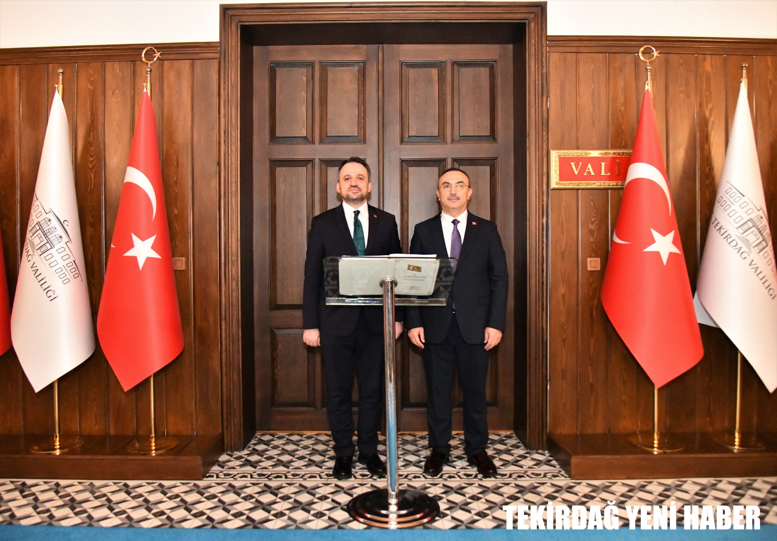 Gençlik ve Spor Bakan Yardımcısı Eminoğlu Vali Soytürk’ü Ziyaret Etti