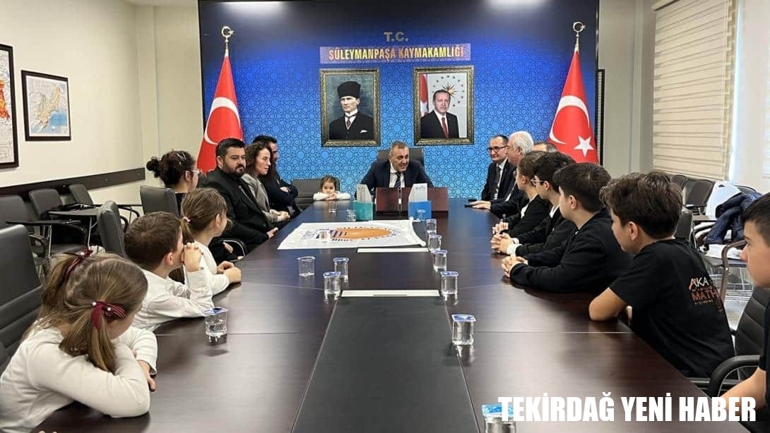 Süleymanpaşa Kaymakamı  Mahmut Nedim TUNÇER, Eskişehir’de düzenlenen Uluslararası VEX Robotik Competition Turnuvası’nda…