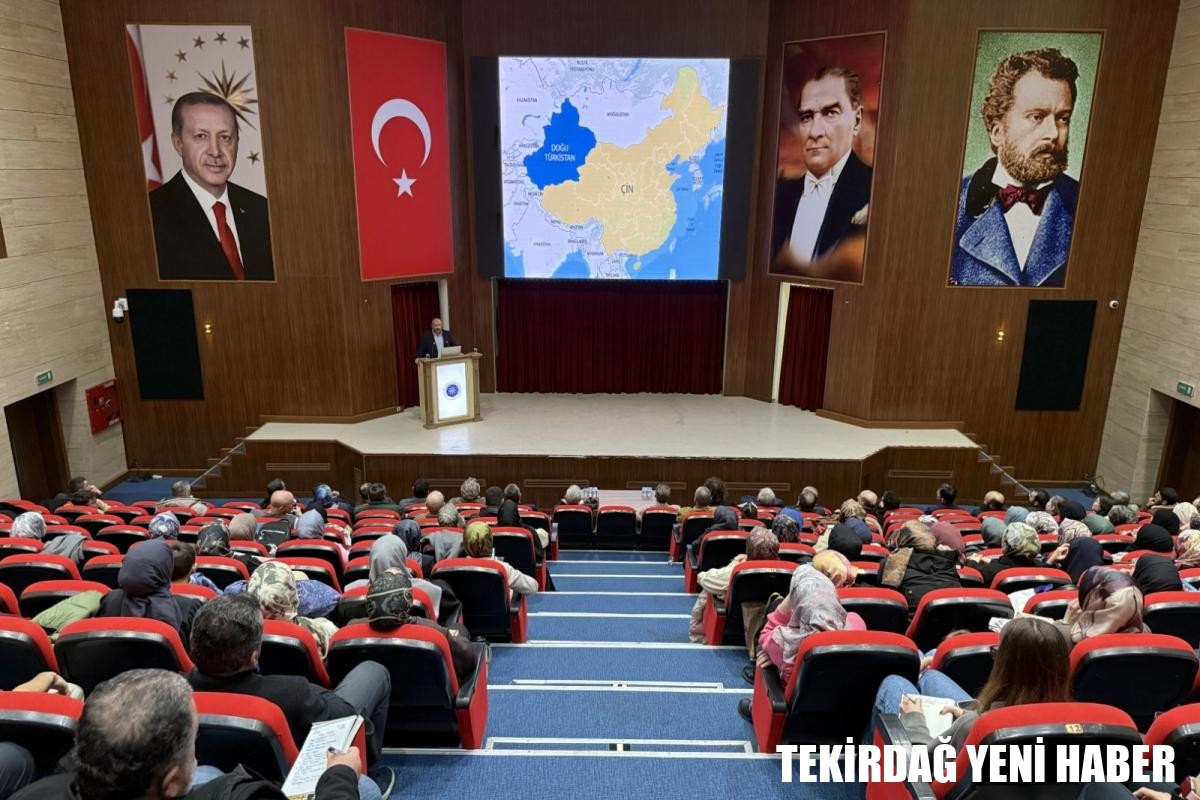 TEKİRDAĞ NKÜ’DE ‘DOĞU TÜRKİSTAN’ KONUŞULDU