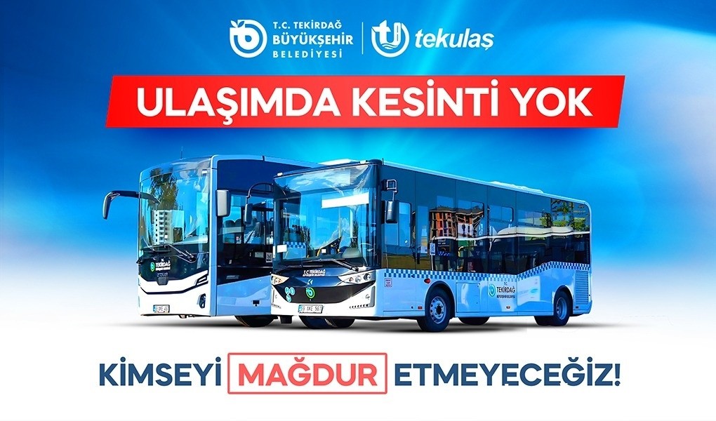 ULAŞIMDA KESİNTİ YOK: 26 NUMARALI HAT SARAY’A UZATILDI
