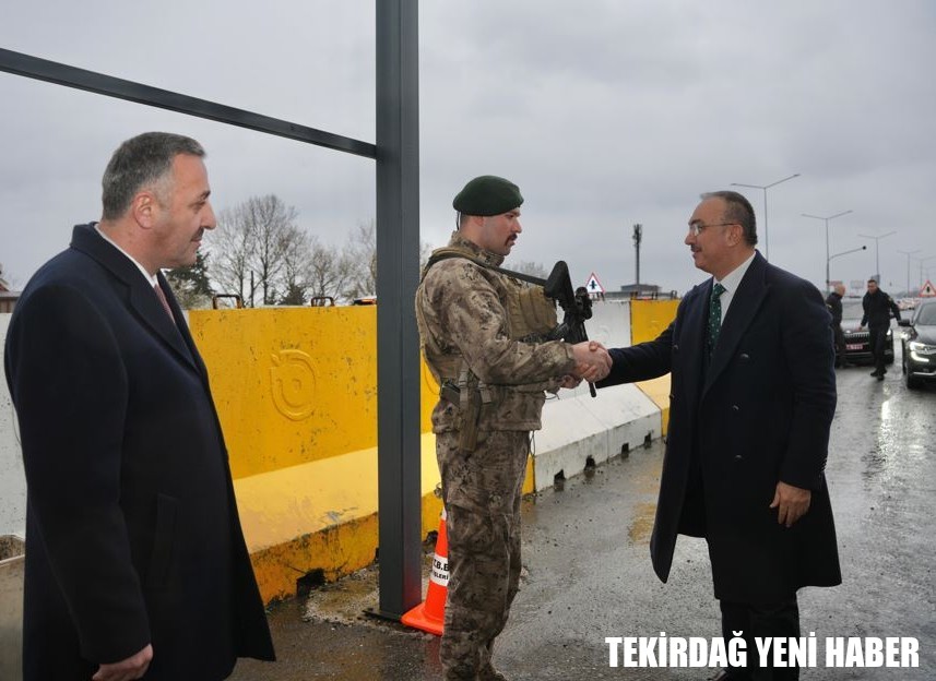 Beyazköy Uygulama Noktasında Görev Yapan Polislerle Bayramlaşma