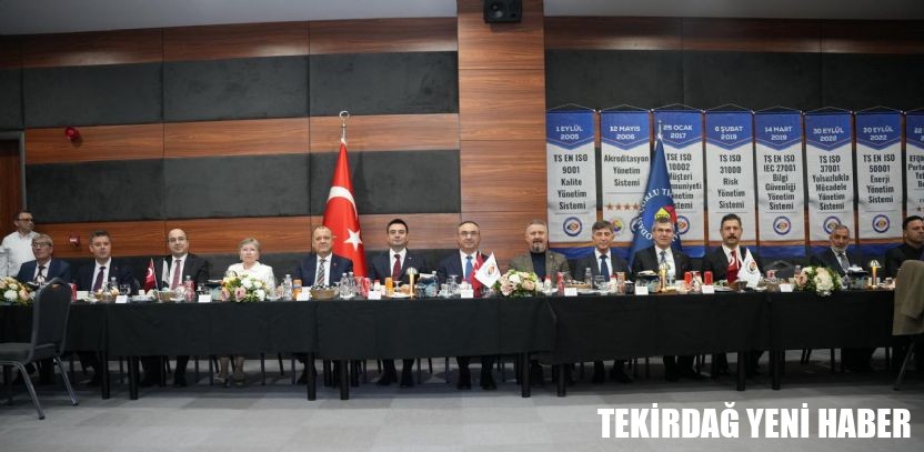Çorlu`da Protokol İftarda Buluştu