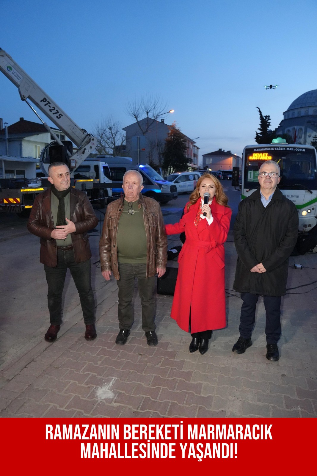 RAMAZANIN BEREKETİ MARMARACIK MAHALLESİNDE YAŞANDI!