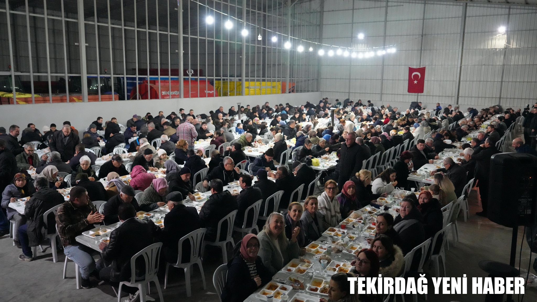 Sinanlı’da iftar sofrası kuruldu