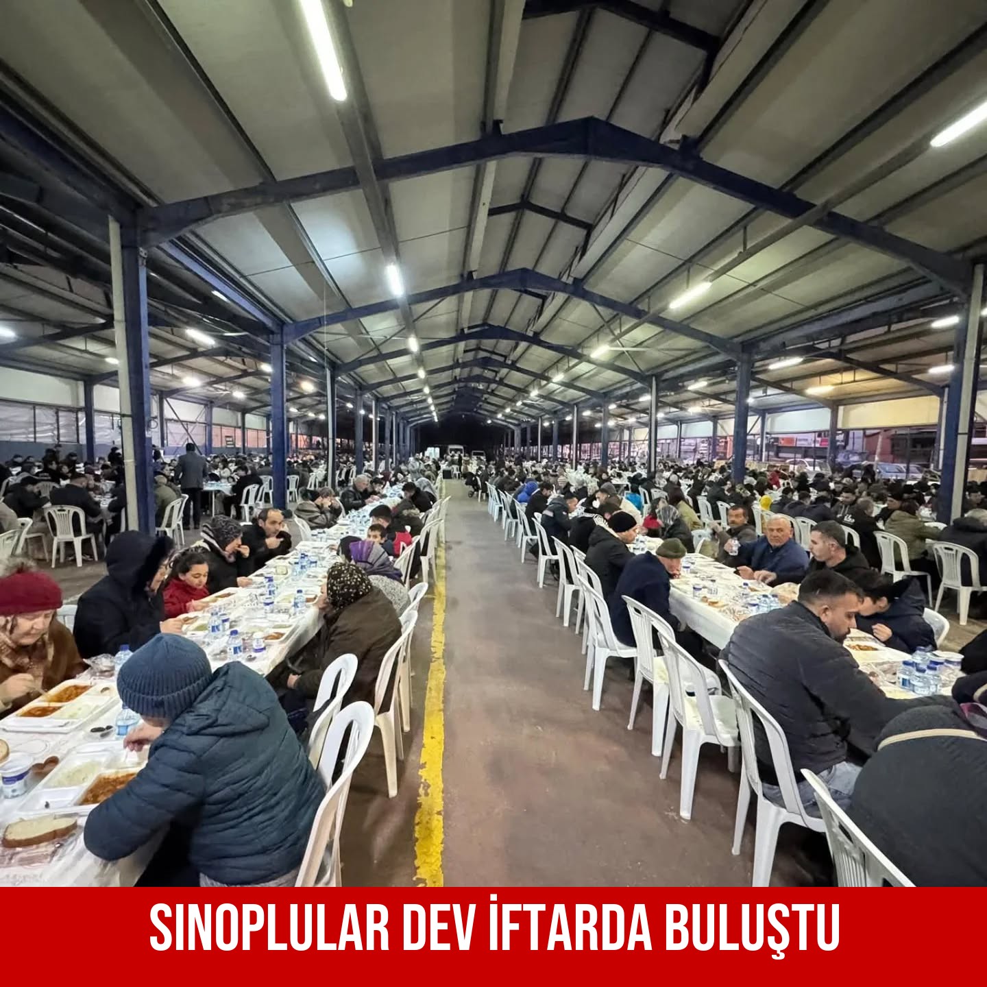 Sinoplular Dev İftarda Buluştu